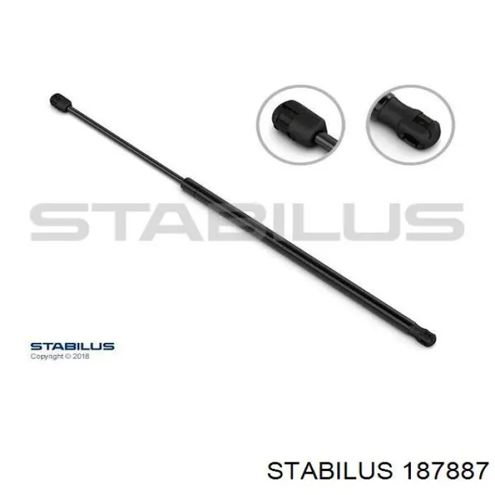 430719153700 Magneti Marelli Амортизатор кришки багажника / двері 3/5-ї задньої