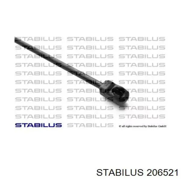 206521 Stabilus амортизатор кришки багажника/ двері 3/5-ї задньої