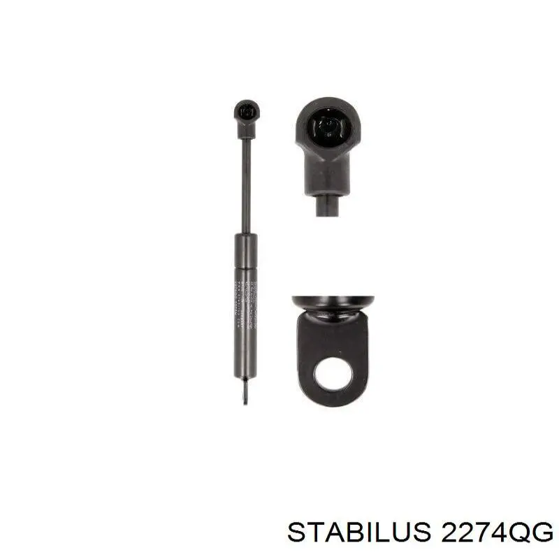 2274QG Stabilus Амортизатор кришки багажника / двері 3/5-ї задньої