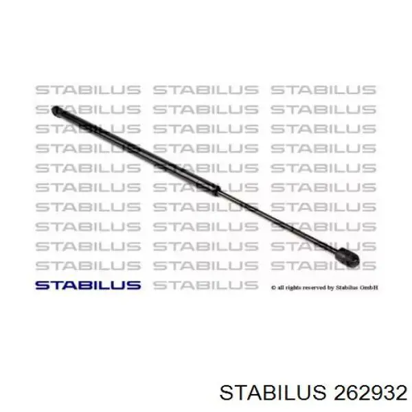 Амортизатор двері задньої Stabilus 262932 ціна, від 16.73 USD