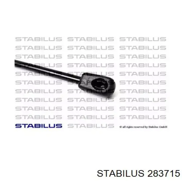 283715 Stabilus амортизатор кришки багажника/ двері 3/5-ї задньої