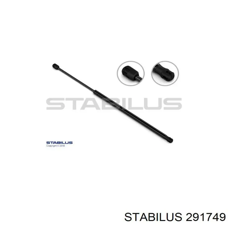 Купити 291749 Stabilus Амортизатор двері багажника