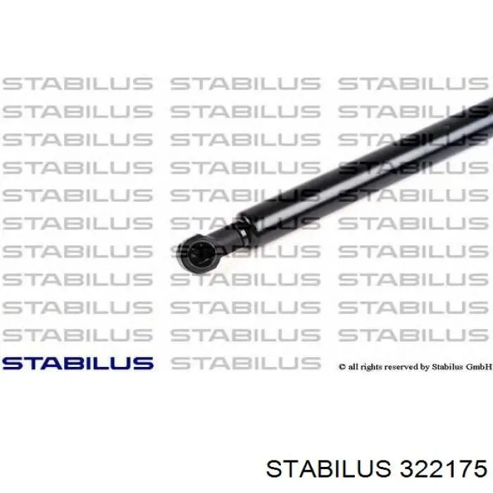 Амортизатор багажника ST50726 Sato Tech