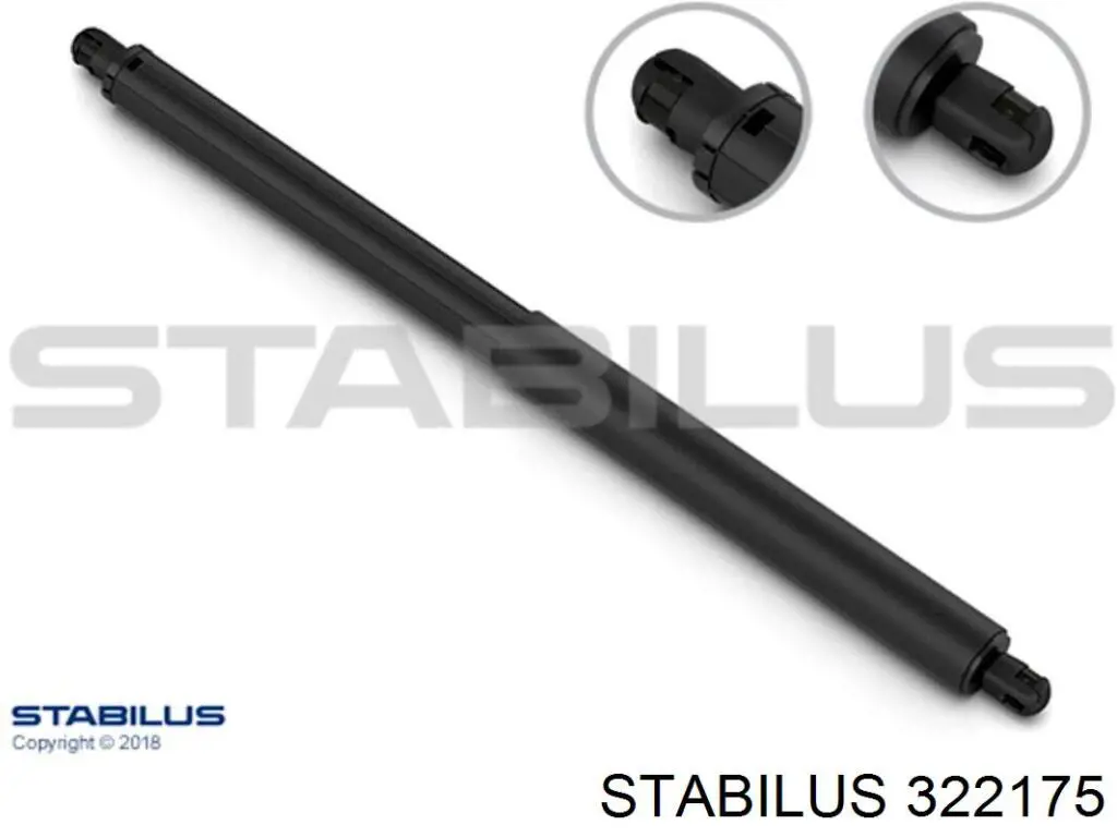 Купити ST50726 Sato Tech Амортизатор двері багажника
