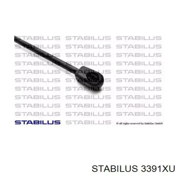 3391XU Stabilus амортизатор кришки багажника/ двері 3/5-ї задньої