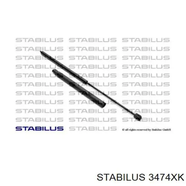 Амортизатор капота правий Stabilus 3474XK