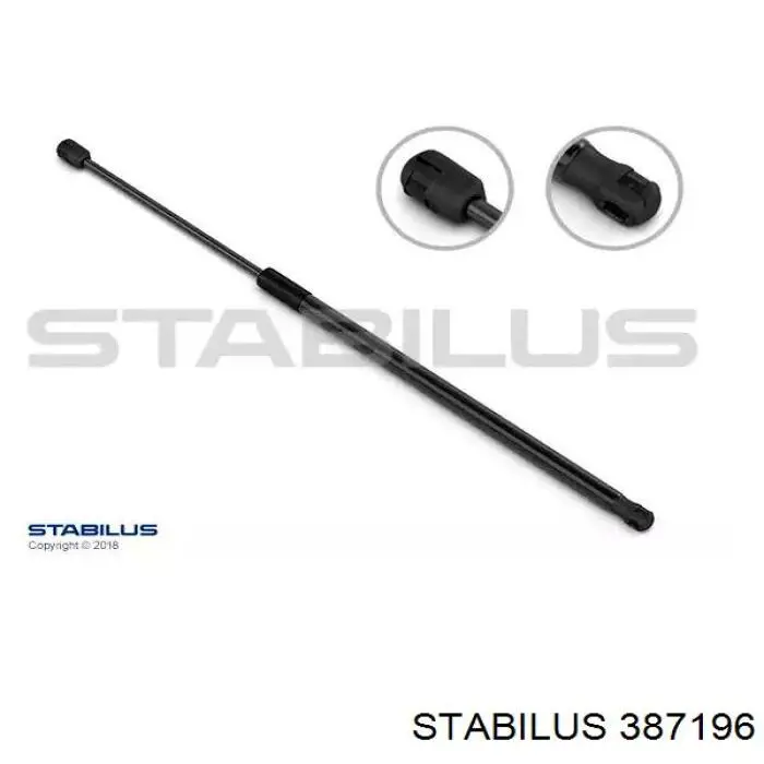 Купити 387196 Stabilus Амортизатор під капот