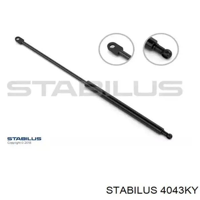 Амортизатор двері задньої Stabilus 4043KY ціна, від 9.85 USD