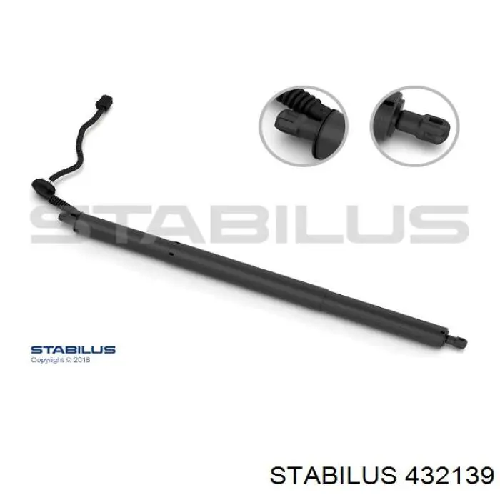 Амортизатор двері задньої NTY AEME096 ціна, від 90.15 USD