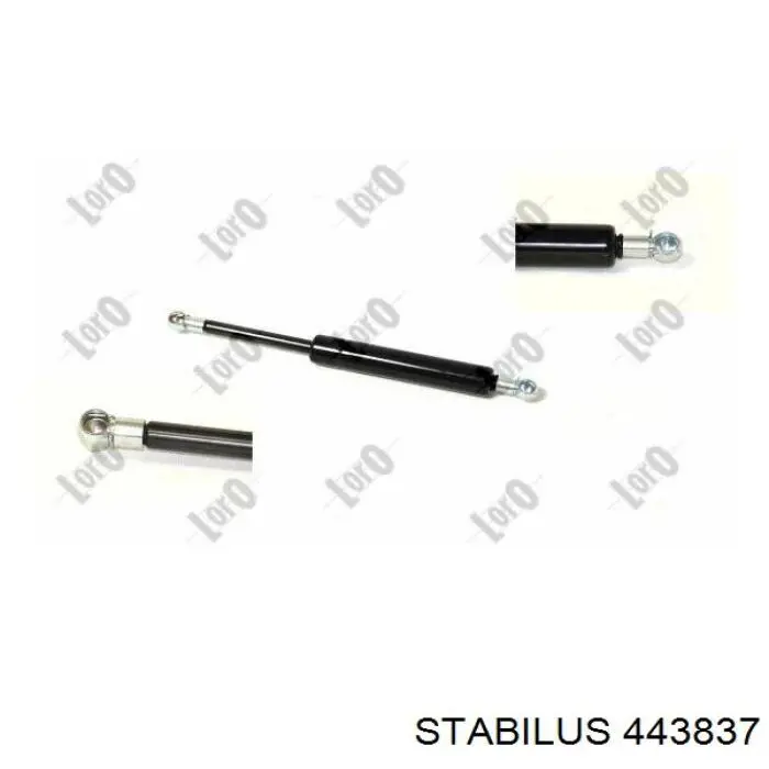 Амортизатор двері задньої Stabilus 443837 ціна, від 14.05 USD