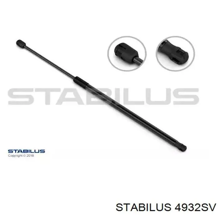 Купити 4932SV Stabilus Амортизатор двері багажника
