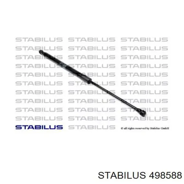 498588 Stabilus амортизатор кришки багажника/ двері 3/5-ї задньої