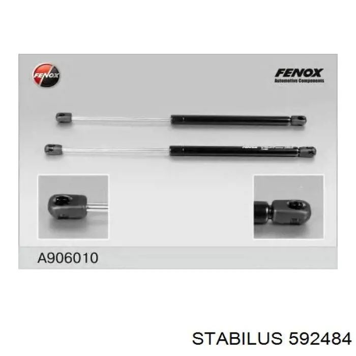 Упор капота Stabilus 592484
