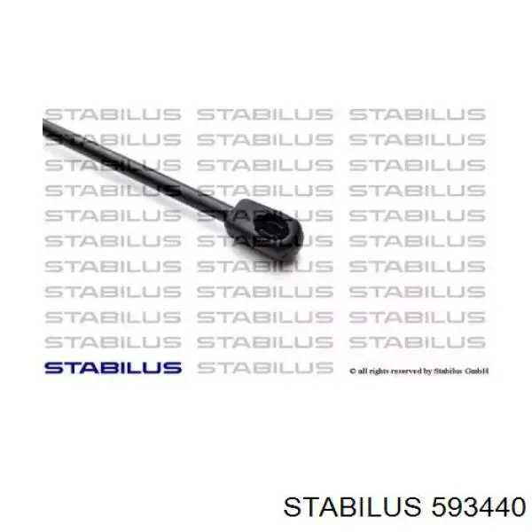 593440 Stabilus амортизатор кришки багажника/ двері 3/5-ї задньої