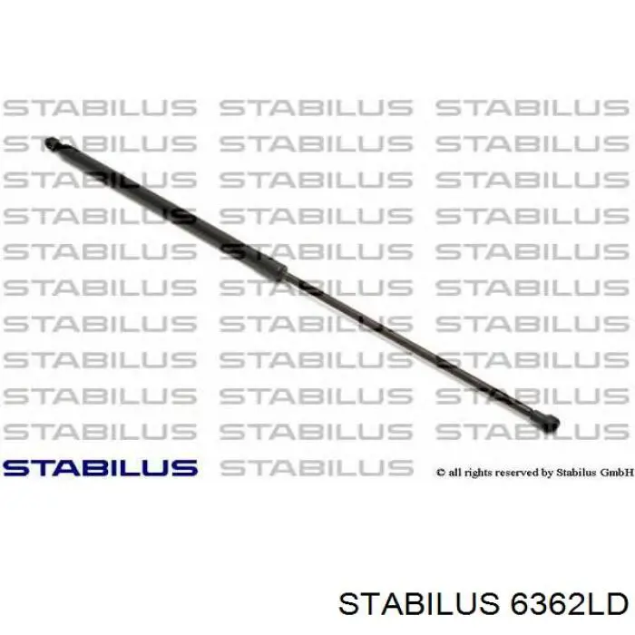 6362LD Stabilus амортизатор кришки багажника/ двері 3/5-ї задньої