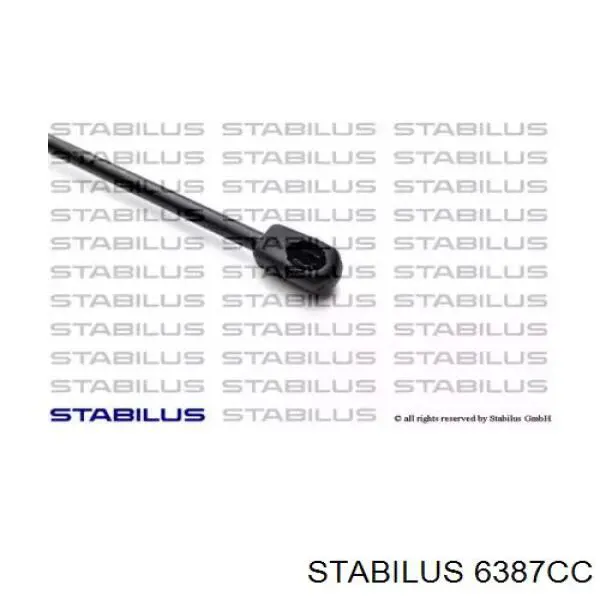 6387CC Stabilus Амортизатор кришки багажника / двері 3/5-ї задньої