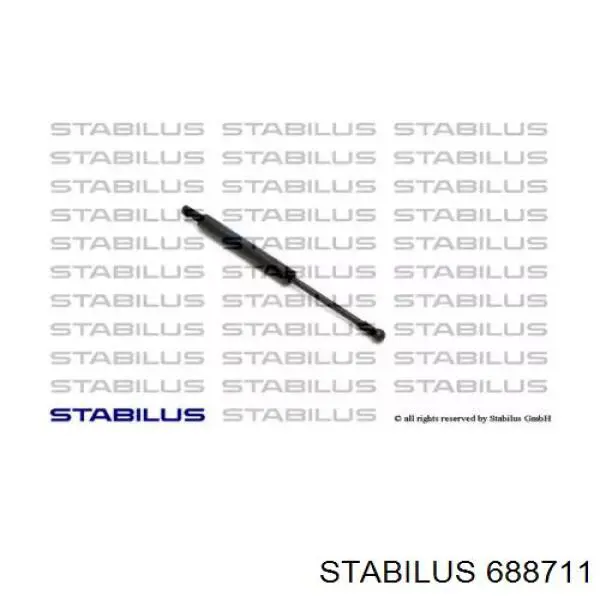Амортизатор багажника 8418804 Starline