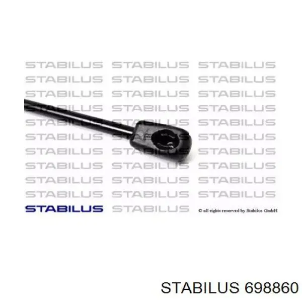 698860 Stabilus амортизатор кришки багажника/ двері 3/5-ї задньої