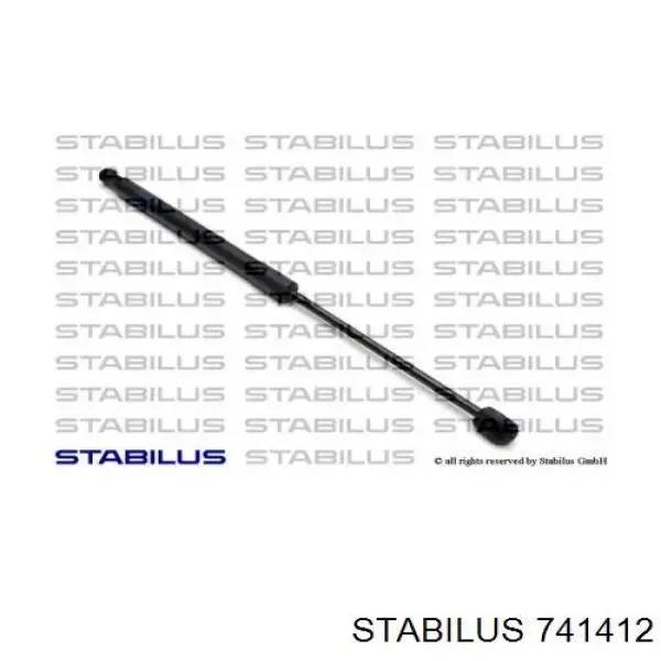 Амортизатор двері задньої Stabilus 741412 ціна, від 12.53 USD