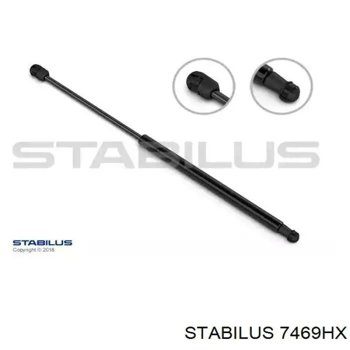 Амортизатор двері задньої Stabilus 7469HX ціна, від 8.91 USD