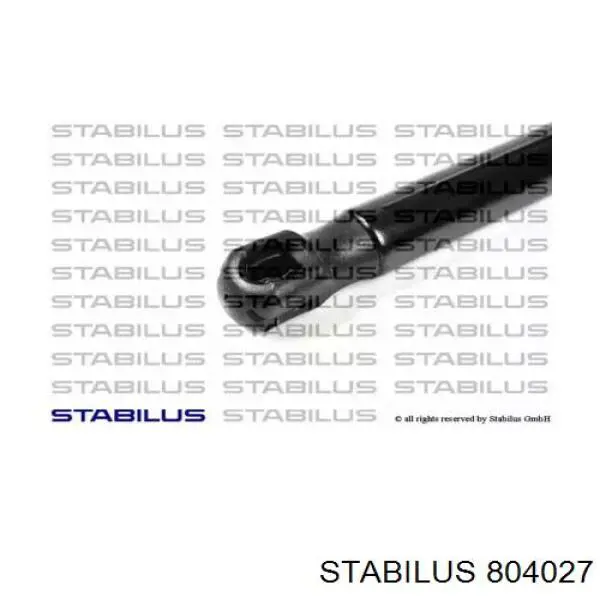 804027 Stabilus Амортизатор кришки багажника / двері 3/5-ї задньої