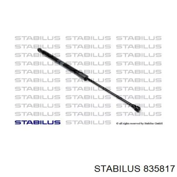 Амортизатор двері задньої Stabilus 835817 ціна, від 9.14 USD