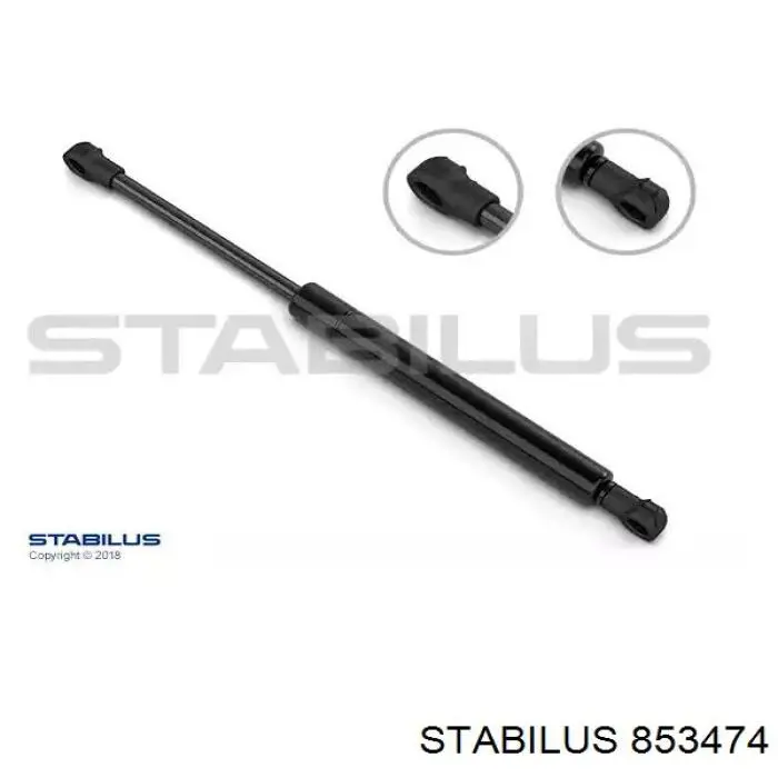Амортизатор двері задньої Stabilus 853474 ціна, від 14.33 USD