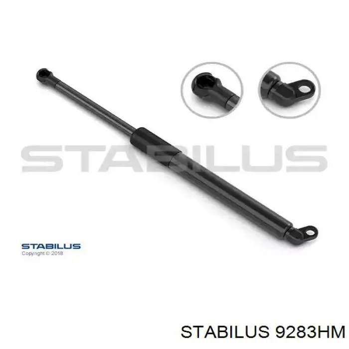 9283HM Stabilus Амортизатор кришки багажника / двері 3/5-ї задньої