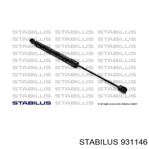 Амортизатор двері задньої Stabilus 931146 ціна, від 7.55 USD