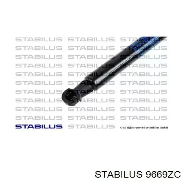 Амортизатор капота газовий Stabilus 9669ZC ціна, від 11.89 USD