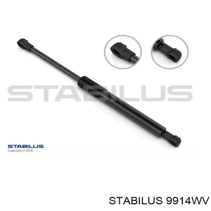 Купити 9914WV Stabilus Амортизатор двері багажника