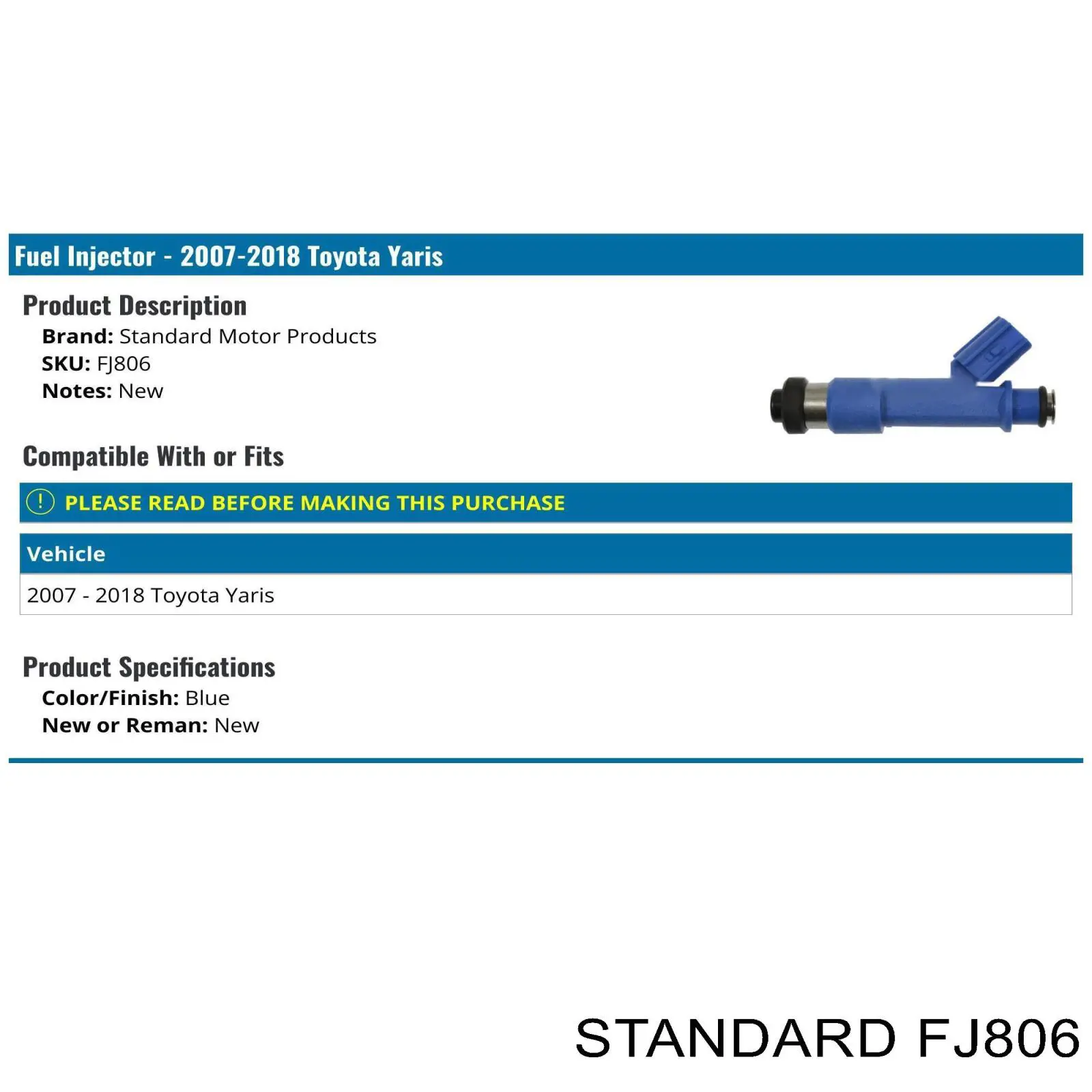 Купити FJ806 Standard Форсунка дизельна в зборі, розпилювач + тримач