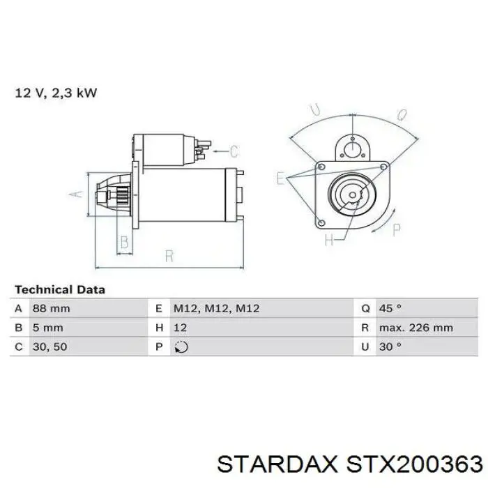 Стартер Mazda L32718400R00 ціна, від 31.46 USD