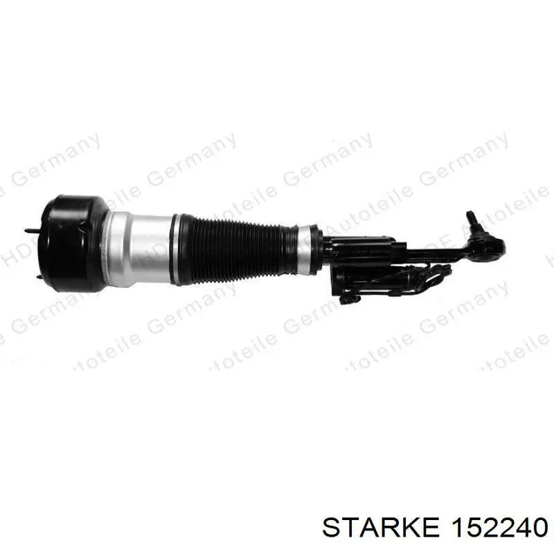 Амортизатор передньої підвіски, лівий Denckermann DSA020G ціна, від 447.32 USD