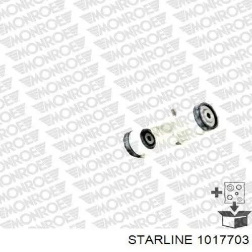 Купити 1017703 Starline Важіль передньої підвіски верхній, лівий