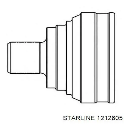 1212605 Starline шрус зовнішній передній