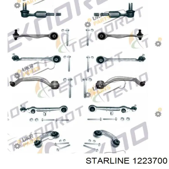 Комплект передніх важелів Starline 1223700 ціна, від 276.26 USD