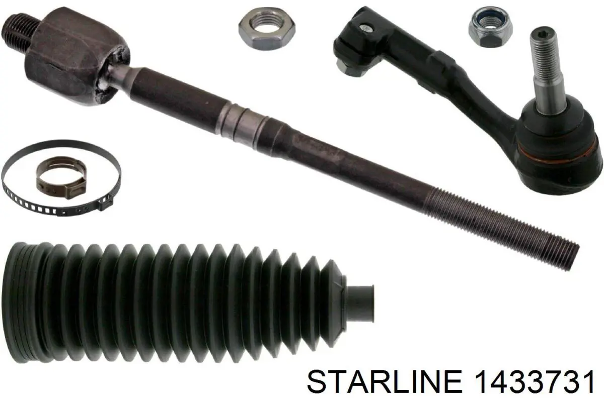 Тяга рульова поперечна Starline 1433731 ціна, від 14.60 USD