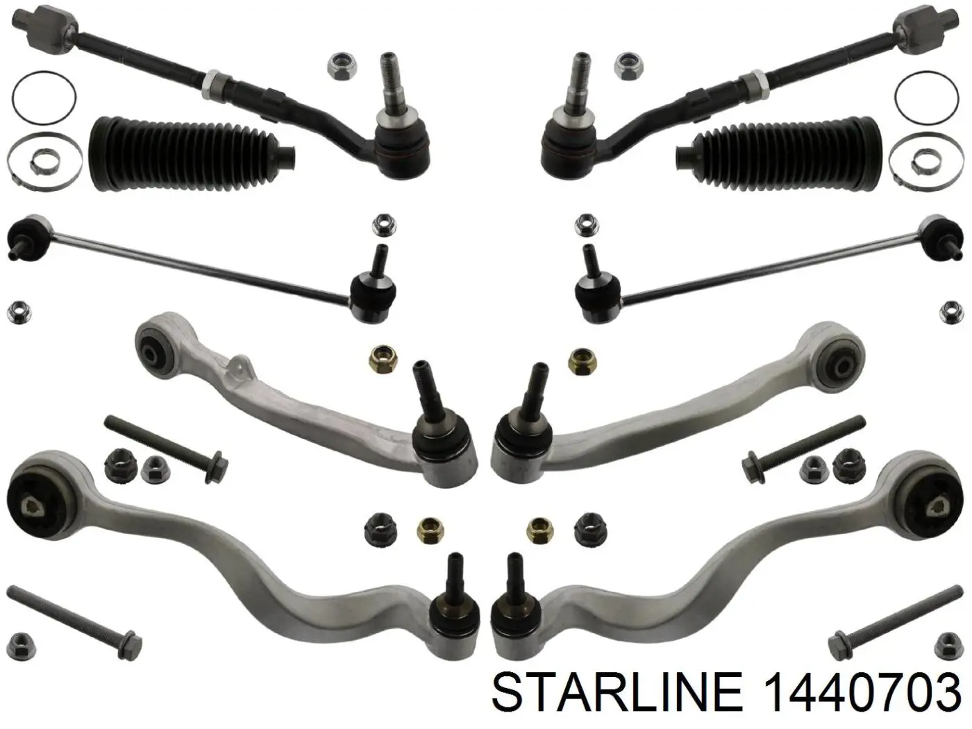 Важіль передній лівий Starline 1440703 ціна, від 37.34 USD