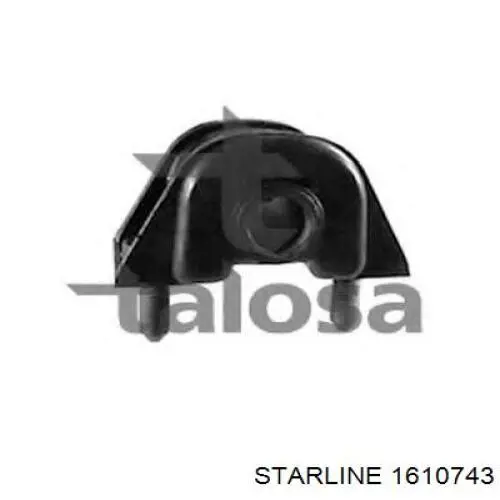 Сайлентблок переднього важеля 1610743 Starline