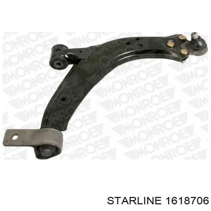 Важіль передньої підвіски нижній, правий Starline 1618706 ціна, від 34.81 USD