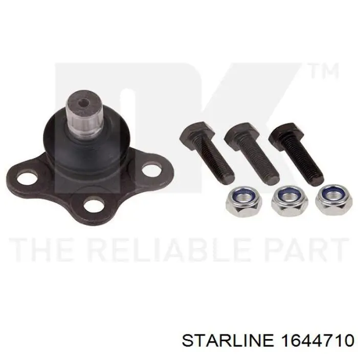 Кульова опора, нижня Starline 1644710 ціна, від 7.61 USD