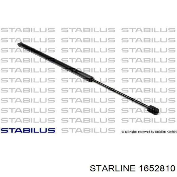 Амортизатор багажника 1652810 Starline