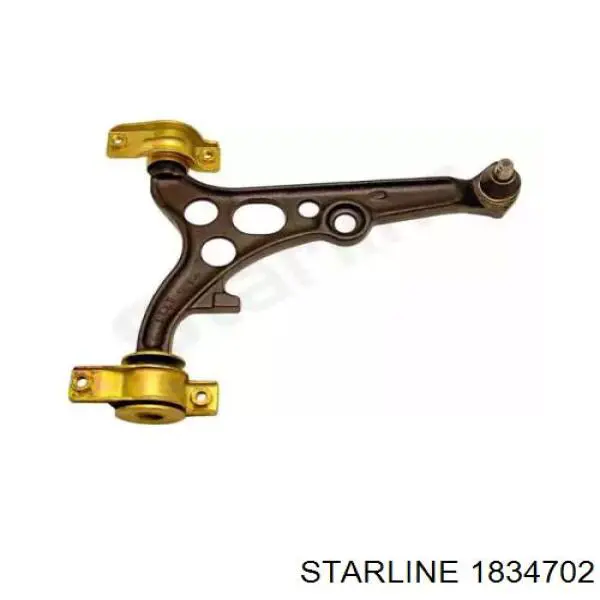 Важіль передньої підвіски нижній, правий Starline 1834702 ціна, від 35.35 USD