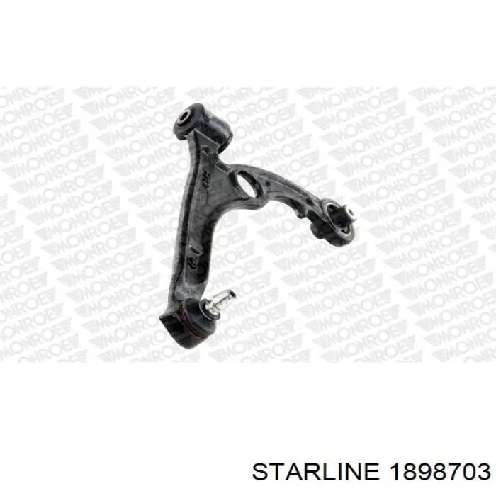 Купити 1898703 Starline Лівий важіль передній нижній підвіски