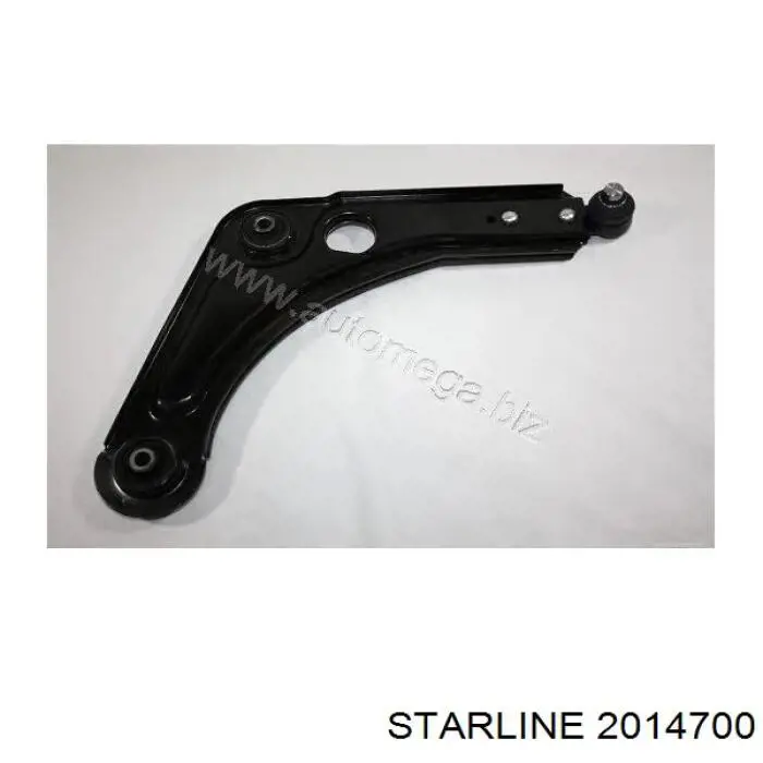 Важіль передньої підвіски нижній, правий Starline 2014700 ціна, від 29.65 USD