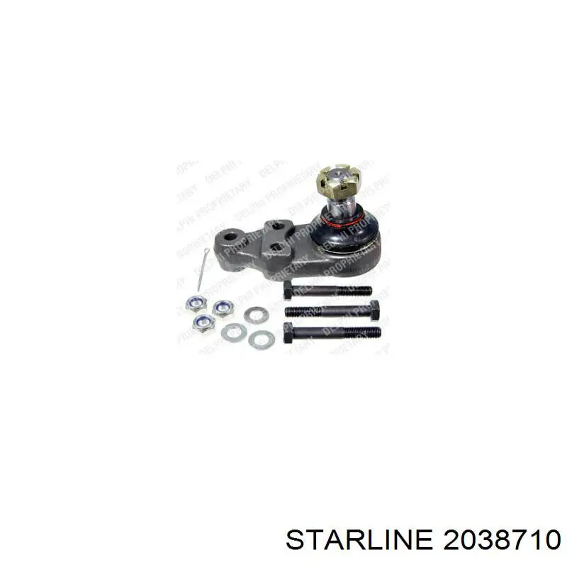 Кульова опора, нижня 2038710 Starline