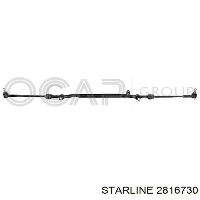 Тяга рульова центральна Starline 2816730 ціна, від 75.08 USD