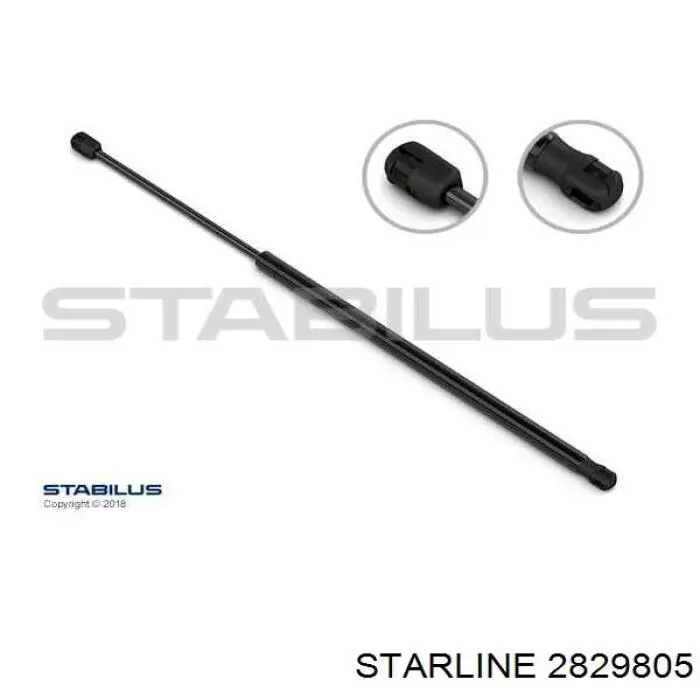 2829805 Starline Стійка капота