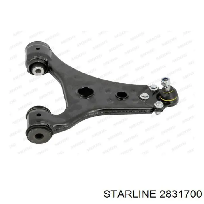 Важіль передньої підвіски нижній, правий Starline 2831700 ціна, від 87.65 USD